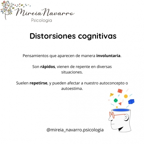 Distorsiones cognitivas. Psicología integrativa online y Valencia